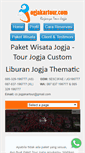 Mobile Screenshot of jogjakartour.com